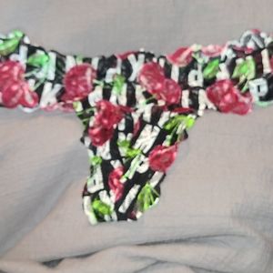 Pink Extra Low Rise Thong